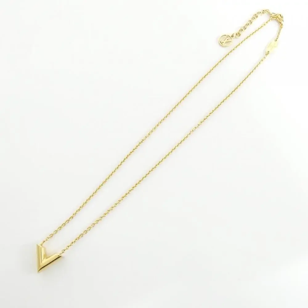 LOUIS VUITTON Gold Necklace